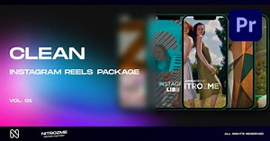 Clean Instagram Reels Vol. 01 for Premiere Pro
