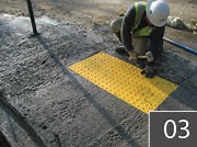 Installation Instructions | Dry & Wet Set Concrete | Tactile Paving