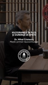 21K views · 3.8K reactions | Ai merge toată ziua cu un bax de apă în brațe?  Nu? Nici coloana ta nu își dorește. Dr. Mihai Cristescu explică legătura dintre greutatea corporală și durerile de spate în cel mai nou episod din podcastul Noi să fim sănătoși.  Vezi episodul complet pe canalul de #youtube #noisafimsanatosi. Link în bio. #hernie #doctor | Dr. Alin POPESCU | Facebook