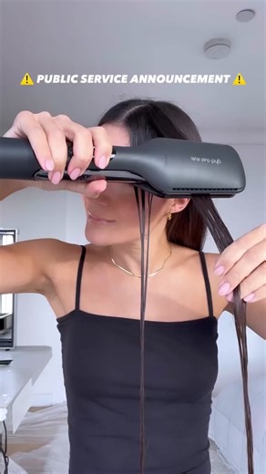 “This is revolutionary ~ a brand new @ghdhair 2-in-1 hairdryer and straightener that causes no damage in wet to styled mode! My hair has never felt so silky smooth and light from a heat tool. To get that ultimate shine finish, switch on the ‘shine shot’ feature to transform your tool to a styler”. – @Anisa Sojka ✨