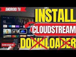 No Downloader? How to Install Cloudstream App on ANY Android TV (Very Easy)
