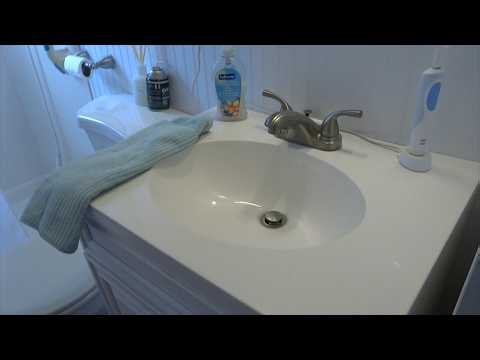 BATHROOM SINK SLOW DRAIN... NOT ANYMORE!