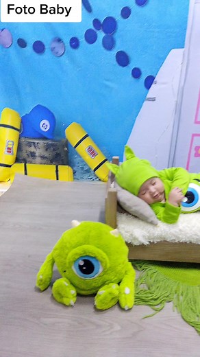 Monster Inc Baby Photoshoot Ideas