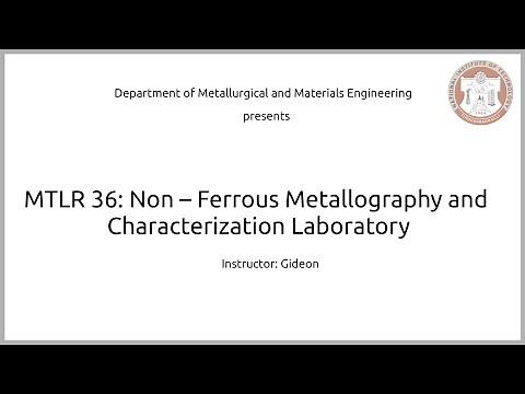 Titanium and its alloys - MTLR36