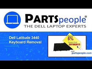 Dell Latitude 3440 (P37G004) Keyboard How-To Video Tutorial