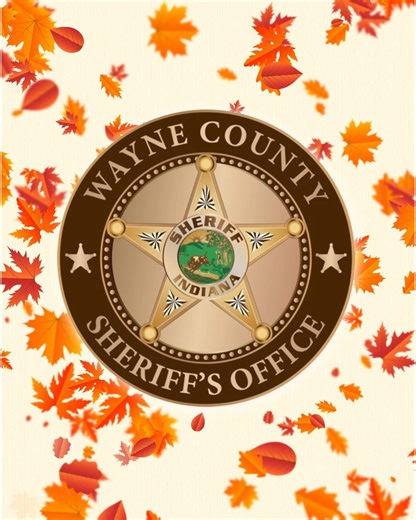 𝐓𝐡𝐞 𝐖𝐚𝐲𝐧𝐞 𝐂𝐨𝐮𝐧𝐭𝐲 𝐒𝐡𝐞𝐫𝐢𝐟𝐟'𝐬 𝐎𝐟𝐟𝐢𝐜𝐞 𝐞𝐱𝐭𝐞𝐧𝐝𝐬 𝐨𝐮𝐫 𝐛𝐞𝐬𝐭 𝐰𝐢𝐬𝐡𝐞𝐬 𝐭𝐨 𝐲𝐨𝐮 𝐚𝐧𝐝 𝐲𝐨𝐮𝐫 𝐟𝐚𝐦𝐢𝐥𝐲 𝐭𝐡𝐢𝐬 𝐓𝐡𝐚𝐧𝐤𝐬𝐠𝐢𝐯𝐢𝐧𝐠. 🦃 While our Administration Offices are closed today and tomorrow, we're also very thankful for those working today to provide the peace we are enjoying this weekend! | Wayne County Indiana Sheriff's Office