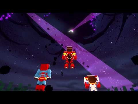 3 Idiots with Superpowers Vs Minecraft's Witherstorm