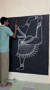 104K views · 1.6K reactions | Classical dancer drawing step by step || #classicaldanceart #drawing #art #nareshart | Artist Naresh kumar | Facebook