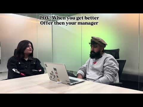 Your manager's face when you pull out that job offer