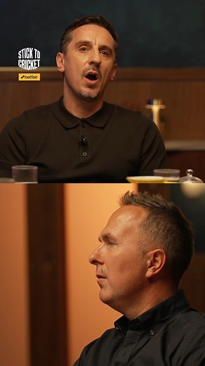 114K views · 987 reactions | Some serious cricketing heroes here!  Gary Neville names the players he looked up to.  | Stick to Cricket | Facebook