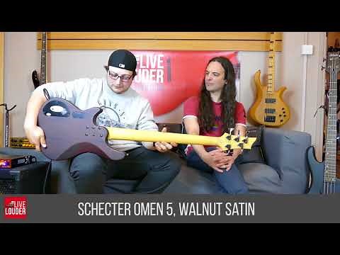 Schecter Omen 5 (Walnut Satin) Bass Demo