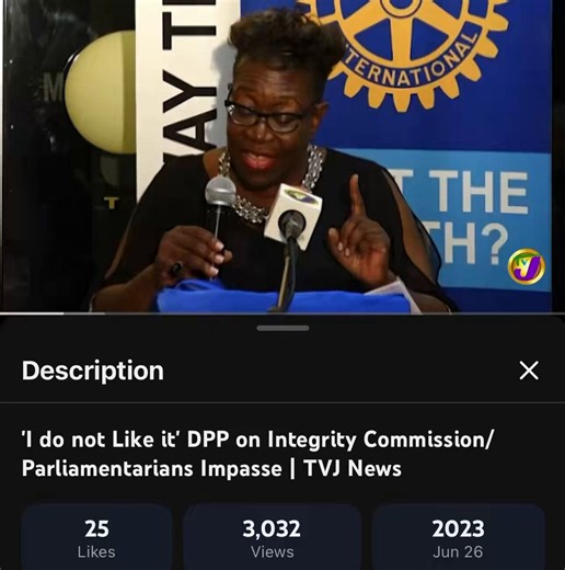 Just ago lef dis one right yah so from Jamaica’s first female DPP, statements made almost 3 years ago but so relevant today. What lessons have we learned?