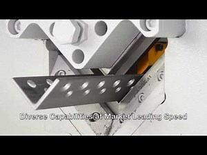 World Fastest Angle Line Uses Unique Steel Fabrication Techniques