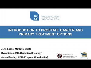 Introduction to Prostate Cancer and Primary Treatment Options