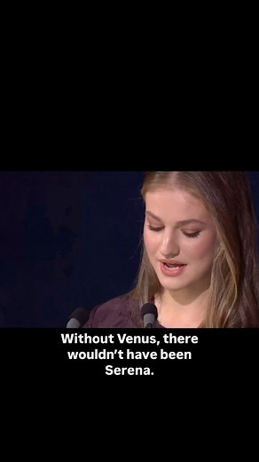 Princess Leonor gave a heartfelt nod to her sister, Princess Sofía, at the Princess of Asturias Awards on Friday night while honouring Serena Williams. Beautiful words celebrating the bond between siblings. | HELLO!