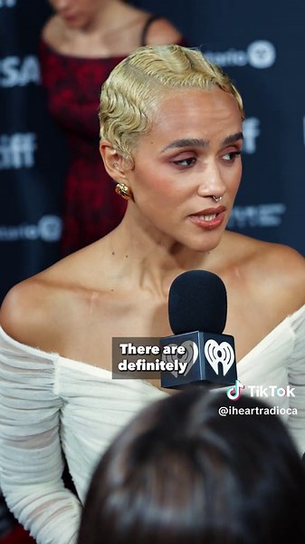 Nathalie Emmanuel confirms robes and sandals are a look 👡 She’s on the #tiff red carpet for #megalopolis with #adamdriver #fyp #tiff #nathalieemmanuel