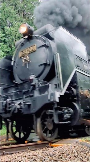 D51 200 on Trial Run Tackling a Continuous 1 in 40 Gradient #train #railway #steamtrain