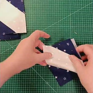 Oregon Quilt Block Pattern — Easy Two-Color Beginner Block | 50 States Quilt Series #quilted