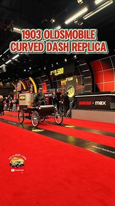 1903 Oldsmobile Curved Dash Replica. #mecumauctionskissimmee2025 #reels #viralreels #classiccarauction | 713classiccars