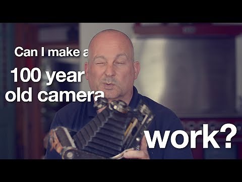 Using a 100 year old camera