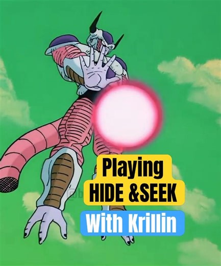 #Krillin Cut Frieza's Tail BUT THEN... They Play Hide and Seek! #dragonballz #frieza Saga