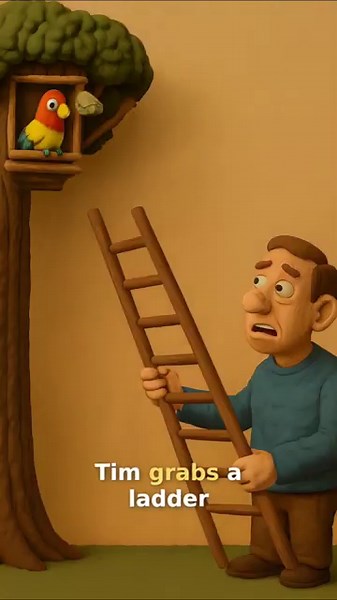 How Long Should the Ladder Be? | Pythagoras for Kids (Animated Math Story)