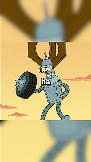 Bender turns into a car #futurama #shorts
