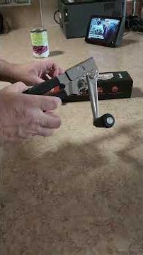 Manual Can Opener with Easy Grip | Great for Seniors & Arthritis