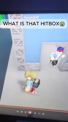 WHAT IS THAT HITBOX #roblox #hitbox #mm2 #fyp