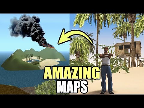 TOP 10 Amazing MAPS for GTA San Andreas of 2024