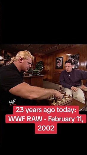 23 years ago today:WWF RAW - February 11, 2002