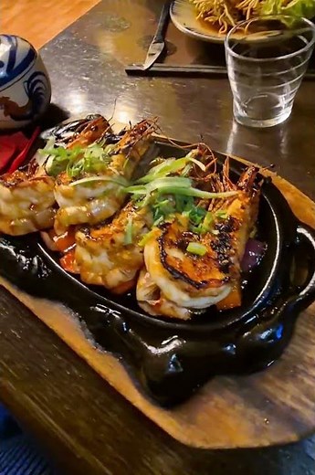 Gambas grillées au plancha ! un vrai délice 👌😋