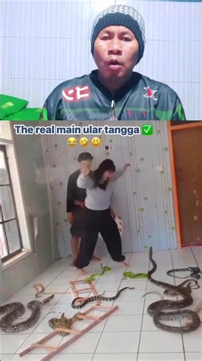 the real snake and ladder game🤣😂