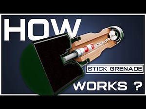 How Stick Hand Grenade Works ? | (ANIMATION) | Detailed explaination