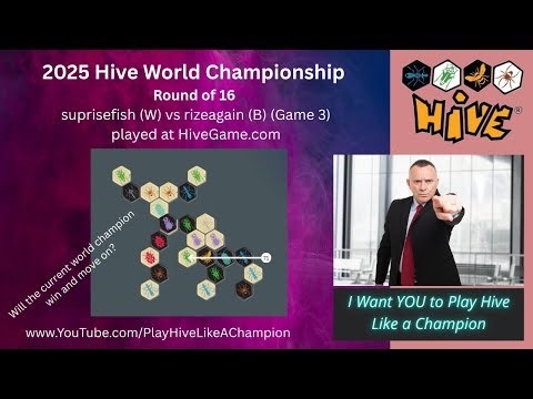 Hive World Championship - rizeagain vs suprisefish - Game Three
