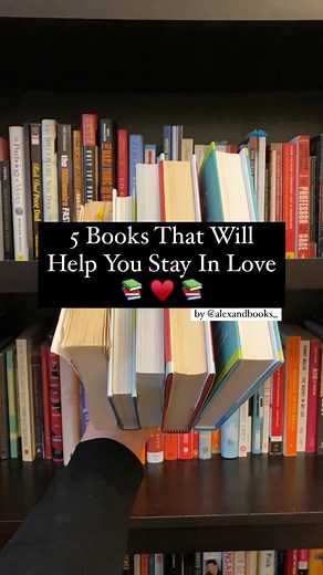 5 Books that will help you stay in love. ♥️ #the5lovelanguages #marsandvenus #eightdates #relationshipbooks