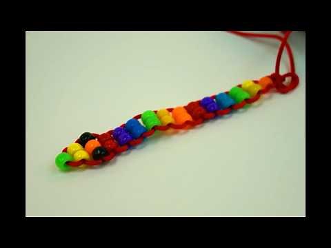 How to make a pony bead snake by Studio Stephymoo