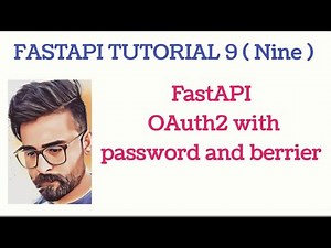 IMPORTANT: FastAPI - OAuth2 with password (and hashing), Bearer with JWT tokens