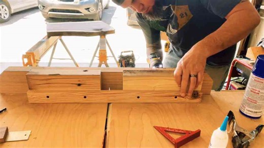 How to make a simple bow tie butterfly inlay jig from scraps!