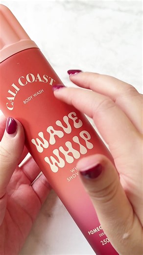 Cali Coast Wave Whip: Stop Overspending on Shower Foams