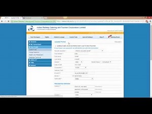 How to Change mobile number in IRCTC