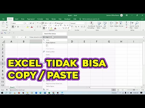 Cara Mengatasi Microsoft Excel Tidak Bisa Copy Atau Paste