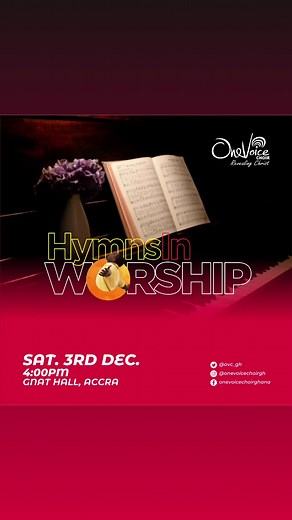 Hymns In Worship 6th Edition | One Voice Choir Ghana
