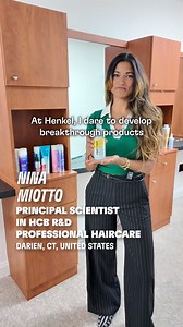 11 reactions | Learn how Nina, a Principal Haircare Scientist at Henkel, is turning her ideas into reality - one formula at a time. | Henkel Careers | Facebook