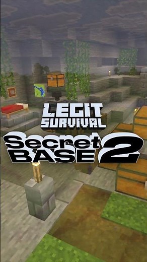 New "Secret Base" Map for Minecraft Bedrock!