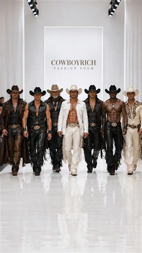 CowboyRich Music Men fashion show