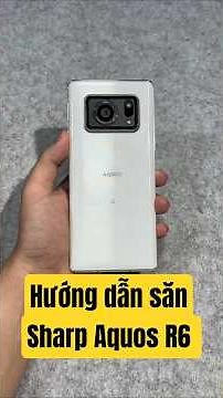 Instructions for hunting Sharp Aquos R6 for 2.6 million VND, simple and easy #shorts