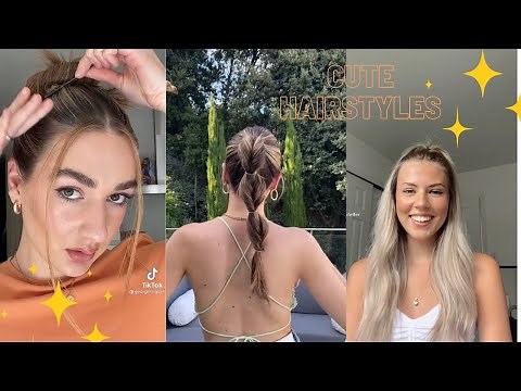HAIRSTYLES FOR GREASY HAIR | TikTok Compilation