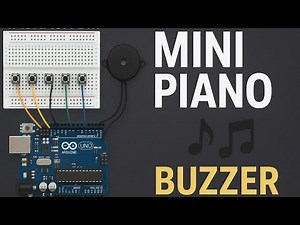 DIY Arduino piano | Active buzzer | YASHASH BM