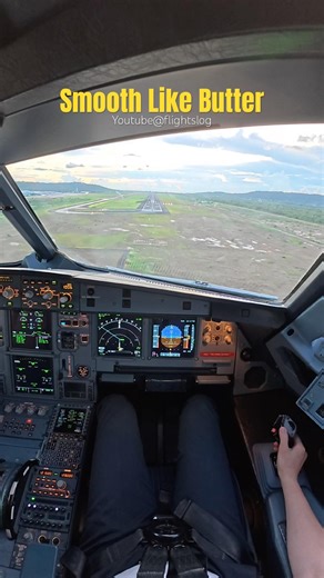 Smooth Like Butter #aviation #airplane #airbus